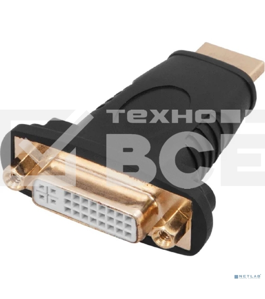 Переходник штекер HDMI - гнездо DVI-I Rexant