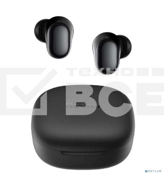 Гарнитура Xiaomi REDMI BUDS 6 PLAY черный M2420E1