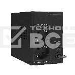 Источник бесперебойного питания ExeGate Power Smart ULB-500.LCD.AVR.2SH <500VA/300W, LCD, AVR, 2*Schuko, металлический корпус, Black>, фото6