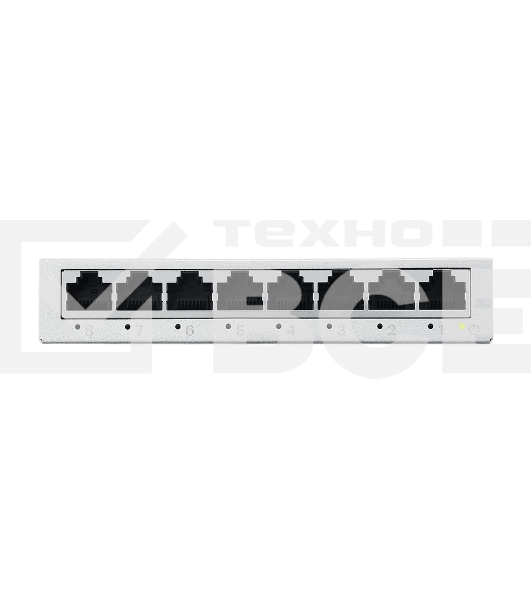 Коммутатор Zyxel GS-108B v5, 8 портов 1000 Мбит/с, настольный, металлический корпус