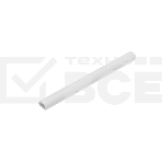 Кабель-канал полукруглый усиленный Rexant 13х30 мм, белый (40 м/уп), фото 1