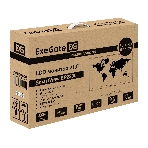 Монитор 21.5' ExeGate SmartView EP2200 IPS 1920x1080, 100 Гц, 5 мс, 16:9, 250 кд/м², HDMI, VGA, Flicker Free, Low Blue Light, черный, фото 1