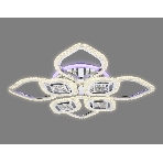 Светильник Ambrella light FA283/4+4 CH хром 147W 750*750*120 (ПДУ РАДИО 2.4G), фото 1