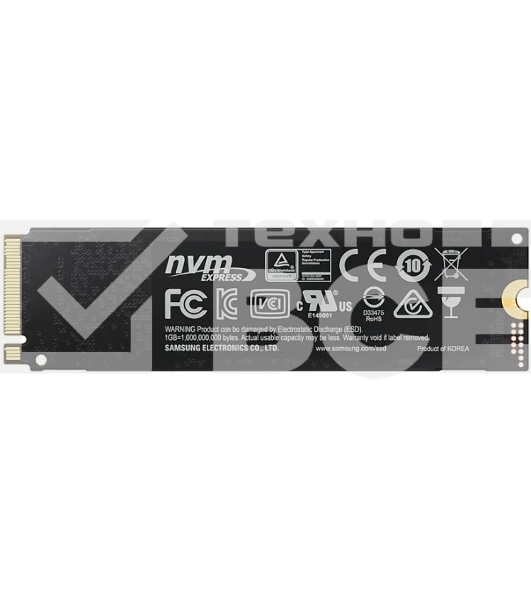 Накопитель SSD Samsung 970 EVO Plus MZ-V7S250BW, 250Gb, PCIe 3.0 x4, M.2 2280, NVMe, R/W 3500/2300