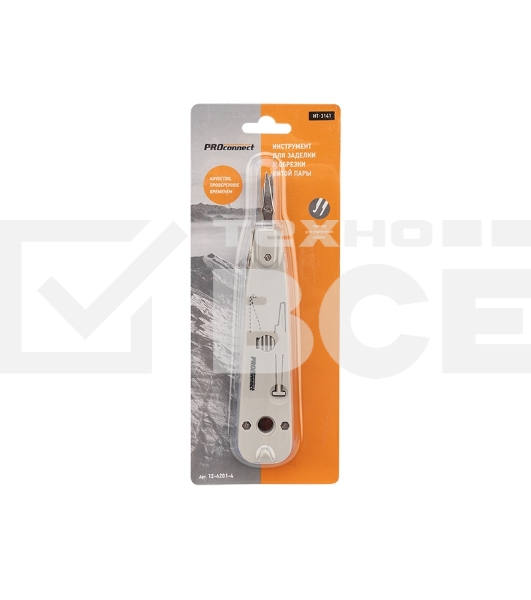 Инструмент для заделки витой пары PROconnect HT-314B, 110