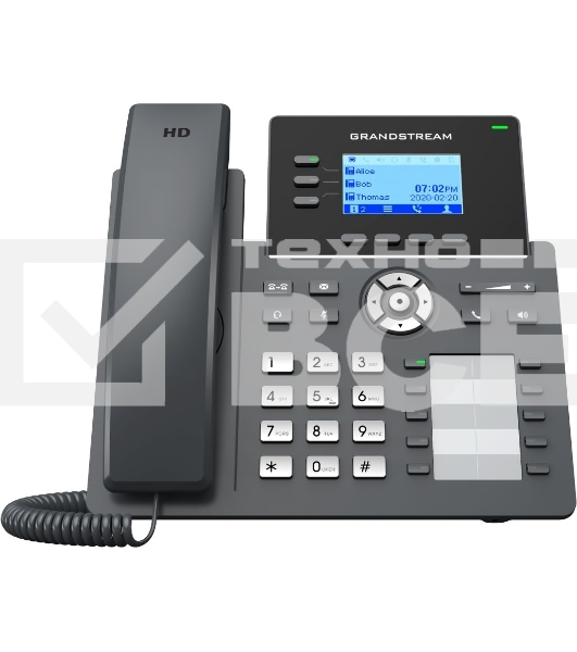 Телефон IP Grandstream GRP2604P черный