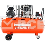 Компрессор поршневой Patriot PTR 100-440I масляный 440л/мин 100л 2200Вт оранжевый, фото11