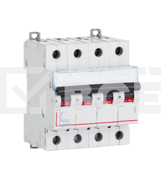 Выключатель автоматический DX3-E C25 4П 6000/6kA