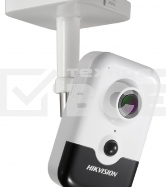 Видеокамера IP Hikvision DS-2CD2443G0-IW(2.8mm)(W) 4Мп компактная IP-камера с W-Fi и EXIR-подсветкой до 10м 1/3