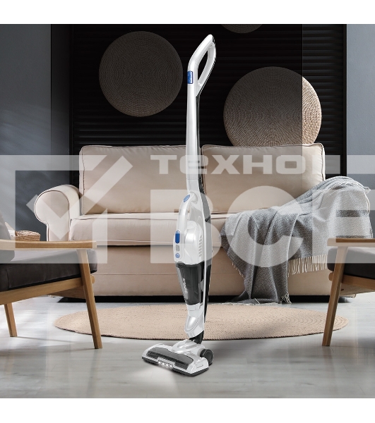 Пылесос вертикальный циклонного типа аккумуляторный Endever SkyClean VC-300, бело-черный, 4 шт,уп