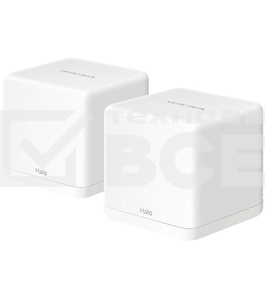 Бесшовный Mesh роутер Mercusys Halo H30G(2-pack) AC1300 10/100/1000BASE-TX