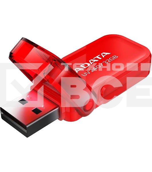Флеш диск 32GB ADATA UV240, USB 2.0, Красный