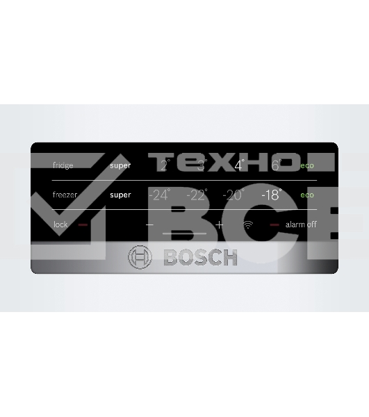 Холодильник Bosch KGN49XWEA белый двухкамерный 330/108л морозилка снизу