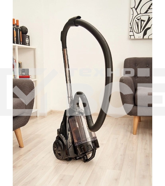 Пылесос Scarlett SC-VC80C307 черный, 450/2200 Вт, уборка сухая, пылесборник контейнер 3 л