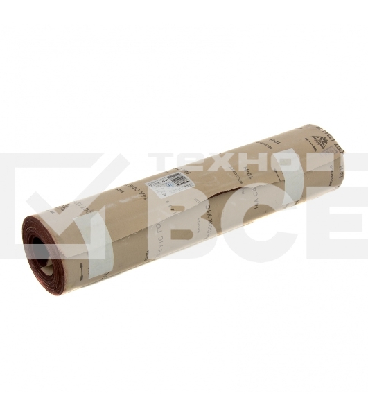 Шкурка на тканевой основе, серия 14а, зерн. 10Н (P120), 800 мм х 30 м, водост. (БАЗ) Россия