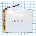 Аккумулятор Li-Pol (батарея) 3*85*100мм 3pin 3.7V/3500mAh, фото 1