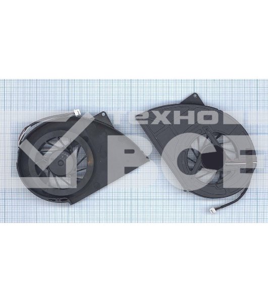 Вентилятор (кулер) для ноутбука Toshiba Qosimio X500 X505 P500 P500D P505 P505D VER-3 (без крышки)
