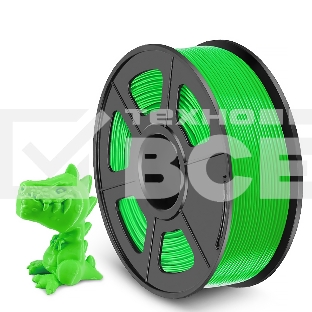 Филамент NVPRINT PETG Green для 3D печати диаметр 1.75мм  длина 330 метров  масса 1 кг