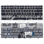 Клавиатура для ноутбука HP Envy 4-1000 Envy 6-1000 черная с серебристой рамкой, фото3