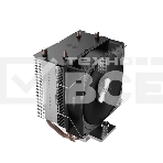 Кулер для процессора PCCooler R200 S115X/1200/1700/AM4/AM5 (TDP 110W, 90mm Non LED Fan, 2 тепловые трубки 6мм, 2200RPM, 28,3dBa), фото13
