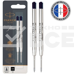 Стержень шариковый Parker QuinkFlow Z08 (CW1950372) M 1мм черные чернила блистер (2шт)