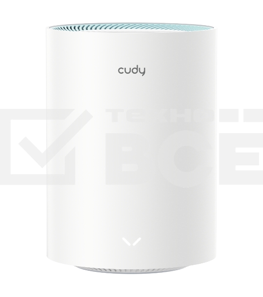 Бесшовный Mesh роутер Cudy M1300 (M1300 3-PACK) AC1200 10/100/1000BASE-TX/Wi-Fi белый (упак.:3шт)
