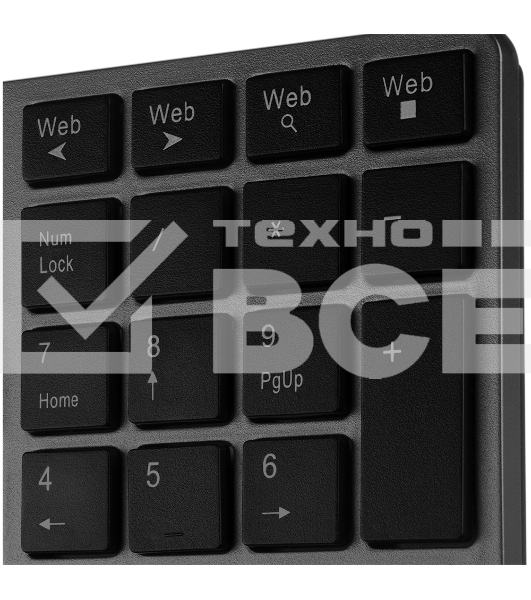 Клавиатура проводная SVEN KB-E5000 серый металлик (slim, 109 кл., USB)