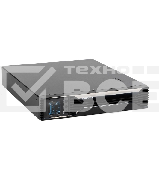 Источник бесперебойного питания Бастион RAPAN-UPS 2000-RACK-IN-4X9-E {Line-interactive, 2000ВА/1400Вт, USB, 8х C13, АКБ 2x 9Ah, подкл АКБ блоков} (8959)