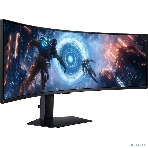Монитор 49' Samsung Odyssey G9 S49FG916EIXCI VA 5120x1440, 144 Гц, 1 мс, 32:9, 350 кд/м², 2xHDMI 2.1, DP 1.4, 3.5 Jack, USB Hub (2x USB 3.0), FreeSync, изогнутый экран (1000R), черный, фото12