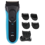Электробритва сетчатая Braun 3010BT синий/черный, фото3