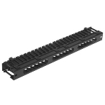 Органайзер LANMASTER (LAN-ORG/CV-1U) кабельный 19' c крышкой. 1U, фото2