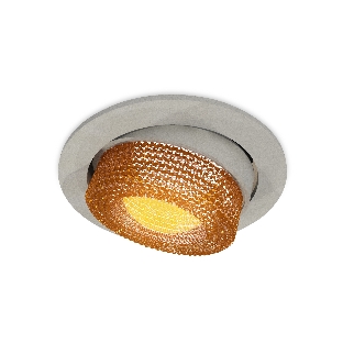 Комплект встраиваемого поворотного светильника Ambrella light XC7653064 SGR/CF серый песок/кофе MR16 GU5.3 (C7653, N7195)