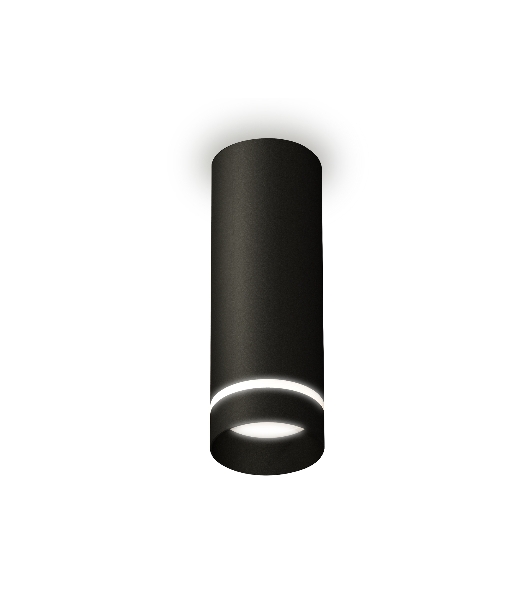 Светильник Ambrella Light XS6343041 SBK/FR черный песок/белый матовый MR16 GU5.3 (C6343, N6229)