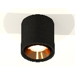 Светильник Ambrella Light XS7723004 SBK/PYG черный песок/золото желтое полированное MR16 GU5.3 (C7723, N7034), фото3