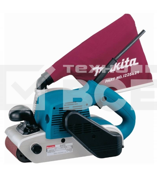 Шлифовальная машина Makita 9403 ЛШМ,{1200Вт,100х610мм,500м\м,5.9кг,кор,п\сборник}