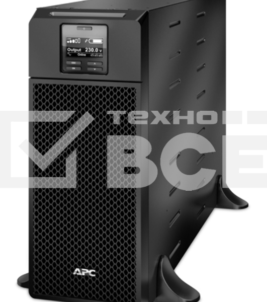 Источник бесперебойного питания APC Smart-UPS SRT SRT6KXLI 6000Вт 6000ВА черный