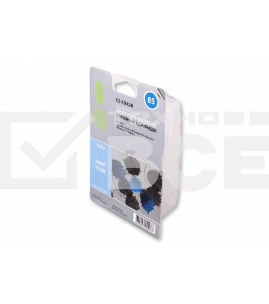 Картридж струйный Cactus CS-C9428 светло-голубой для №85 HP DJ 30/130 (72ml)