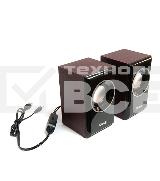Колонки Dialog AST-15UP Chery {2*3W RMS, активные}