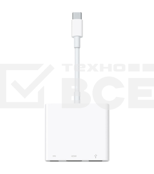 Многопортовый адаптер Apple USB-C Digital AV Multiport Adapter