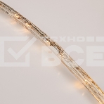 Дюралайт LED, свечение с динамикой (3W), 24 LED/м, ТЕПЛЫЙ БЕЛЫЙ, 6м, фото4