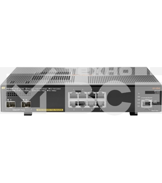 Коммутатор HP Aruba 2930F 8G PoE+ 2SFP+ Swch