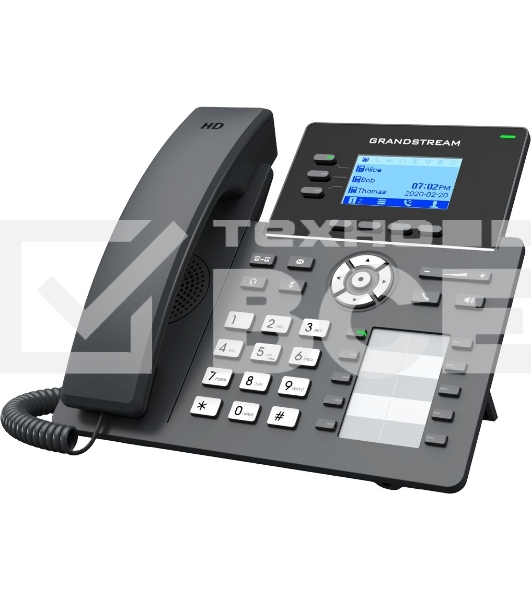 Телефон IP Grandstream GRP2604P черный