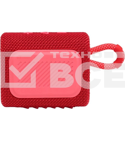 Портативная акустика JBL GO 3, красный