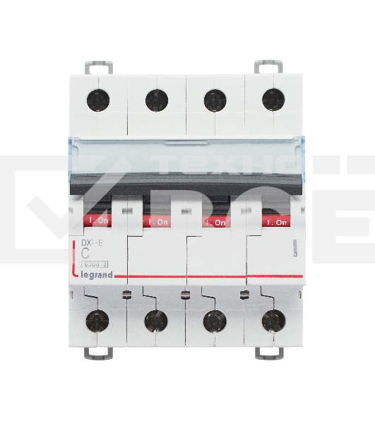 Выключатель автоматический DX3-E C25 4П 6000/6kA