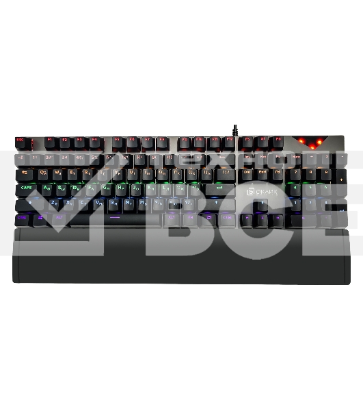 Клавиатура Оклик 935G RAGNAR механическая черный USB Multimedia for gamer LED
