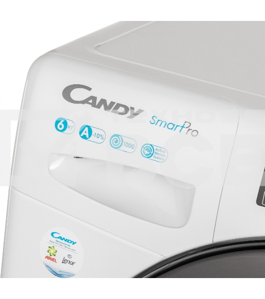 Стиральная машина Candy Smart Pro CSO34 106TB1/2-07 белый, загрузка фронтальная 6 кг, 1000 об/мин., класс: А
