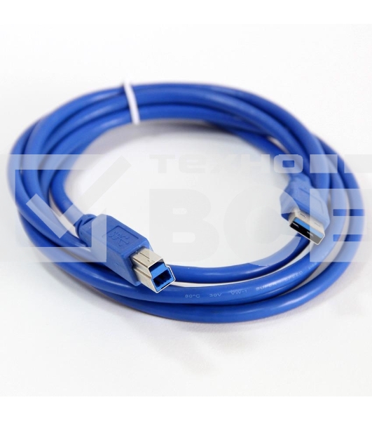 Кабель VCOM VUS7070-1.8M Кабель соединительныйUSB3.0 Am/Bm 1,8m (VUS7070-1.8M)