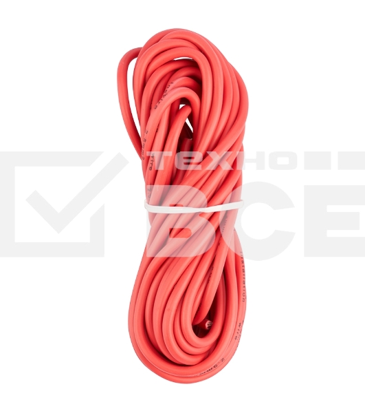 Провод автомобильный ПГВА/ПВАМ Rexant 1х2,50 мм красный, мини-бухта 5 метров