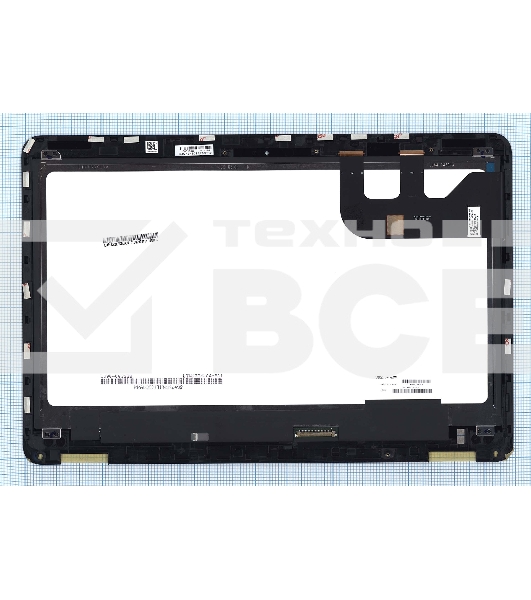 Модуль (матрица + тачскрин) для Asus ZenBook Flip UX360CA QHD+ черный с рамкой