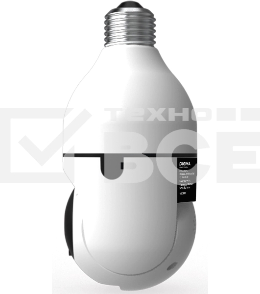 Камера видеонаблюдения IP Digma DiVision 301 3.6-3.6мм цв. корп.:белый (DV301)